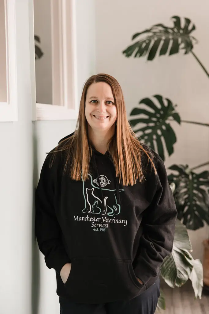Dr. Julie Baker, DVM of Manchester Veterinary Services.
