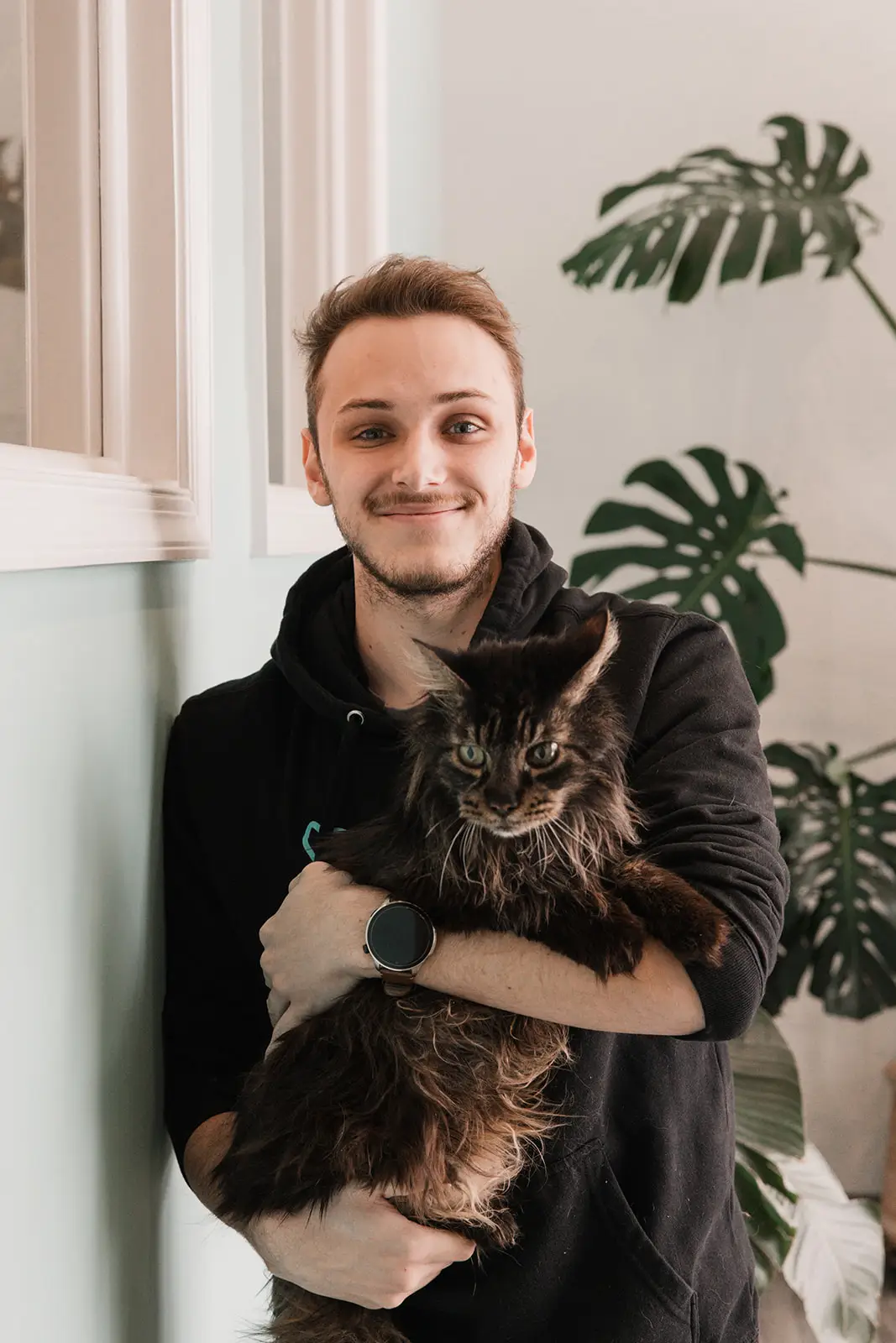 Cole Edwards, technician of Manchester Veterinary Services.