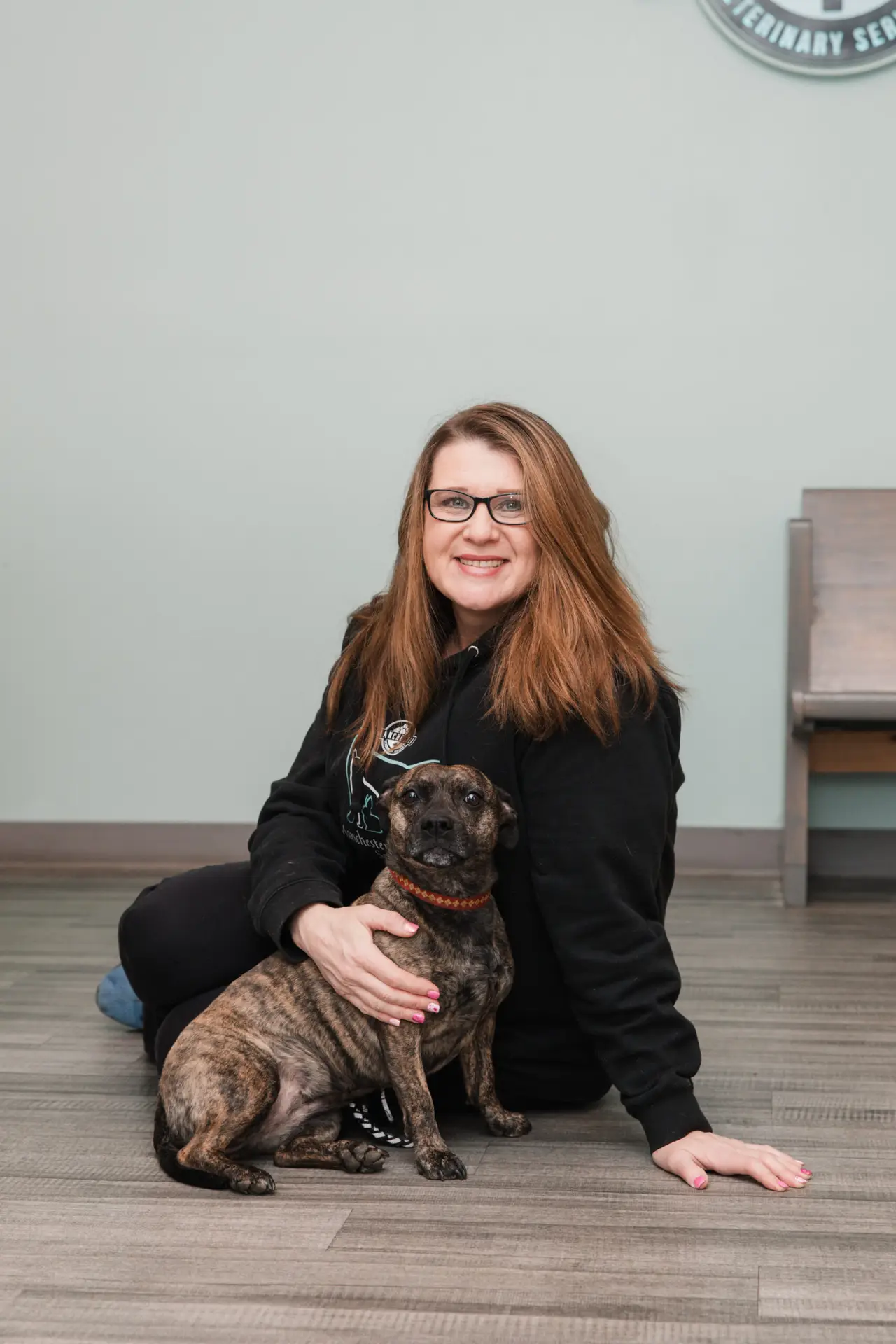 Jennifer Wilmot, receptionist of Manchester Veterinary Services.