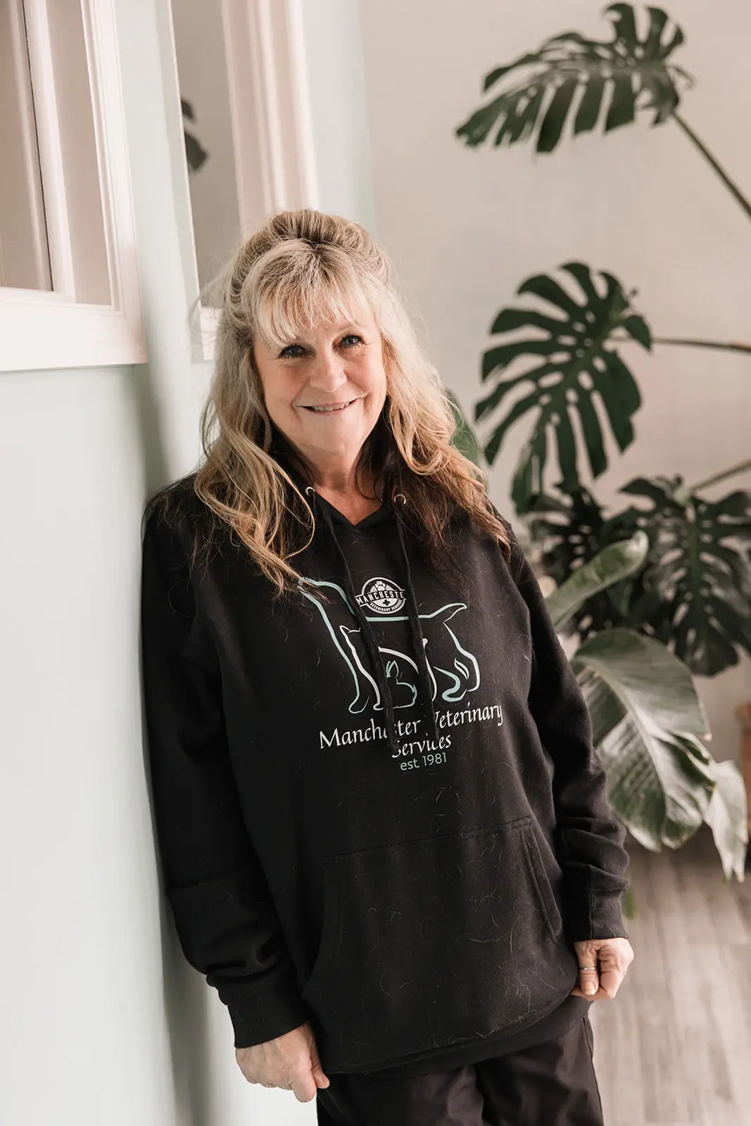 Chris Lynch, technician of Manchester Veterinary Services.