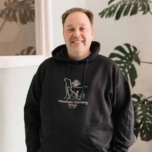 Dr. Jeff Callahan, DVM of Manchester Veterinary Services.