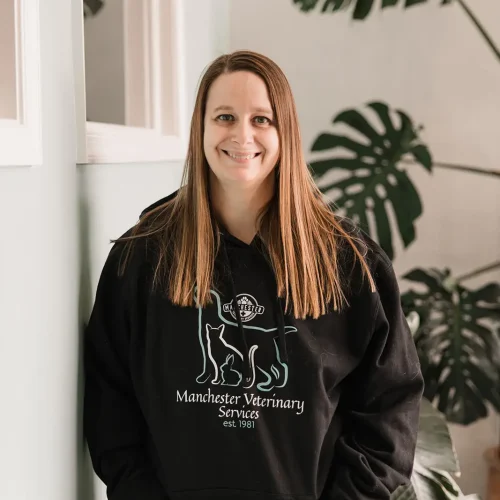 Dr. Julie Baker, DVM of Manchester Veterinary Services.
